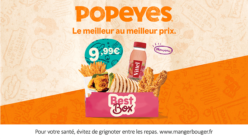 Popeyes Best Box Wrap