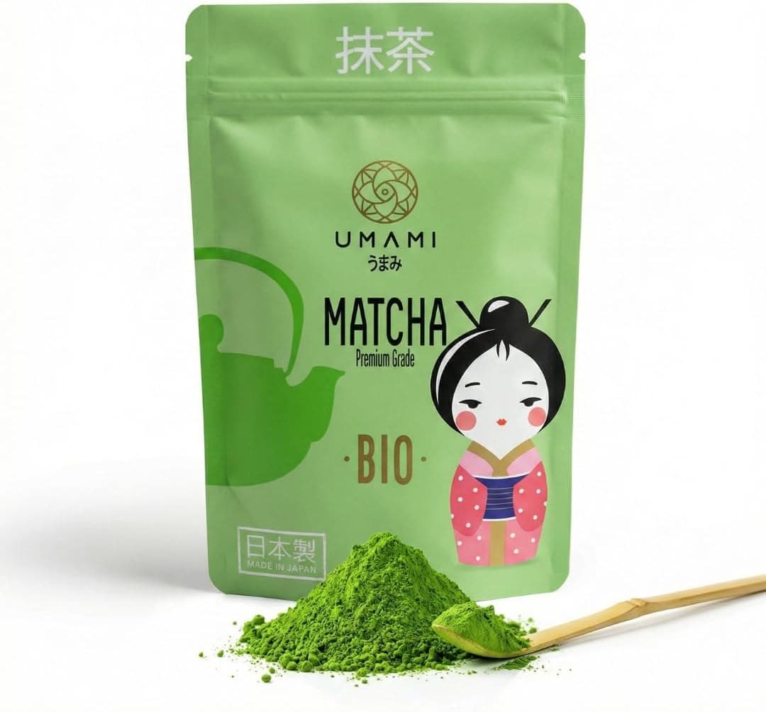 Poudre de thé vert matcha bio